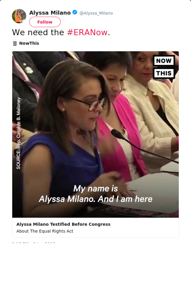 We need the #ERANow.