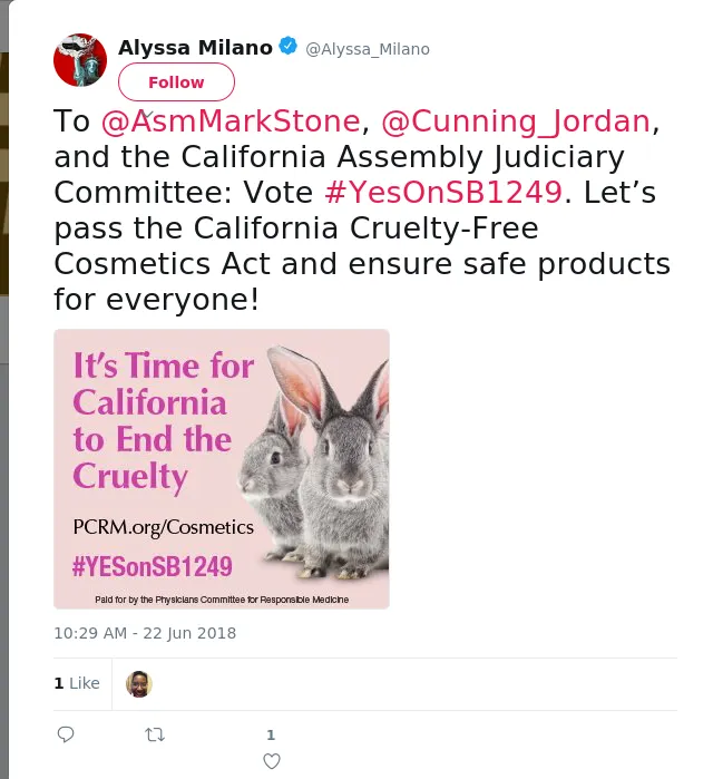 To @AsmMarkStone, @Cunning_Jordan, and the California Assembly Judiciary Committee: Vote #YesOnSB1249. Let’s pass t…