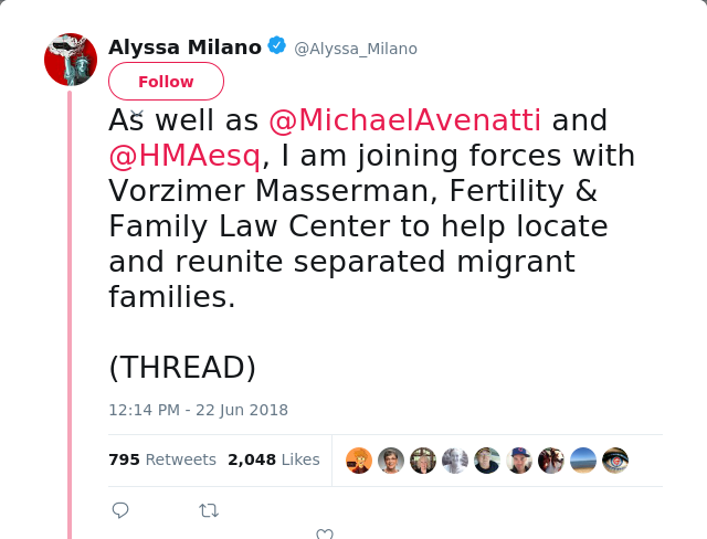 As well as @MichaelAvenatti and @HMAesq, I am joining forces with Vorzimer Masserman, Fertility &amp; Family Law Center…