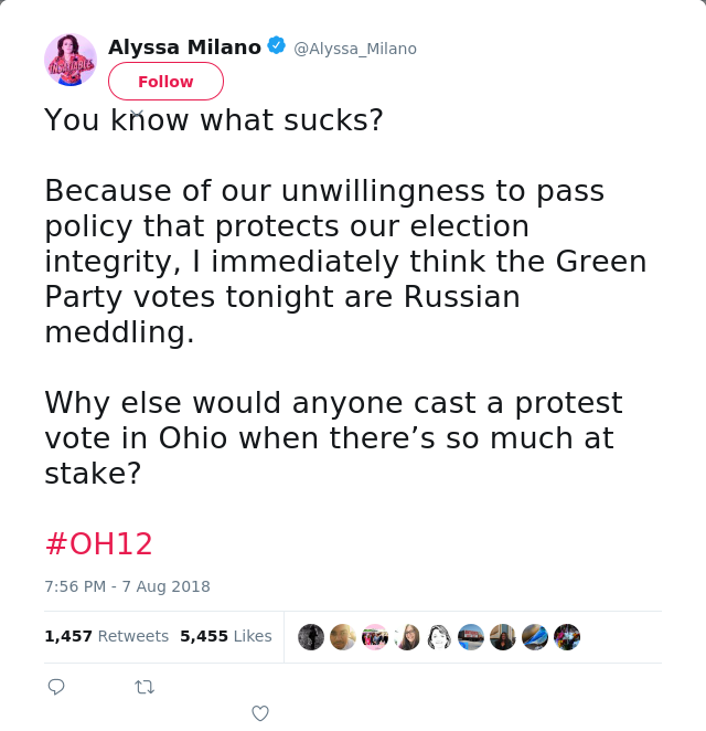 You know what sucks? 

Because of our unwillingness to pass policy that protects our election integrity, I immediat…
