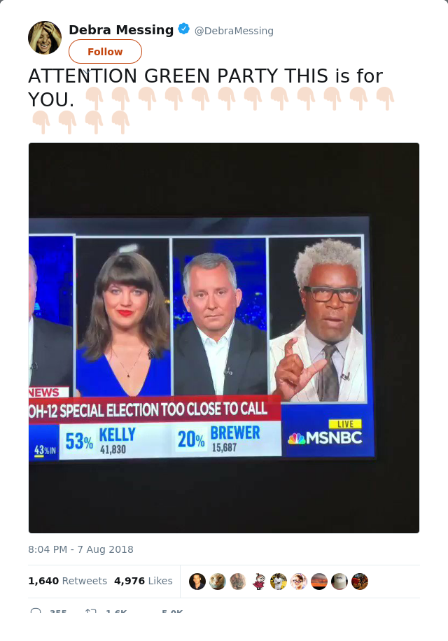 RT @DebraMessing: ATTENTION GREEN PARTY THIS is for YOU. 👇🏻👇🏻👇🏻👇🏻👇🏻👇🏻👇🏻👇🏻👇🏻👇🏻👇🏻👇🏻👇🏻👇🏻👇🏻👇🏻