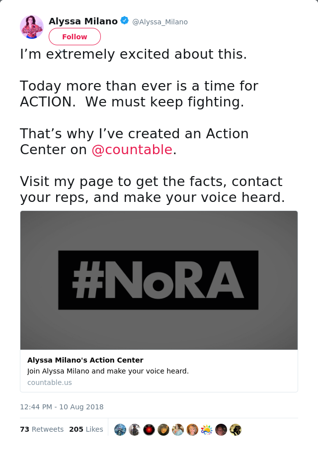I’m extremely excited about this. 

Today more than ever is a time for ACTION.  We must keep fighting.

That’s why…