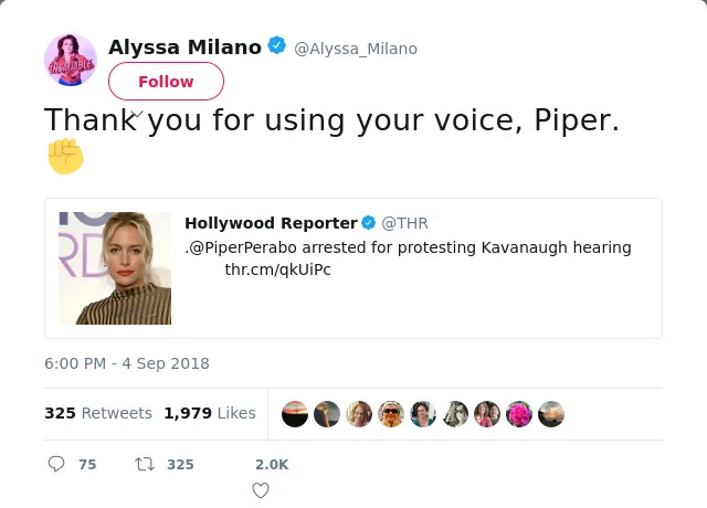 Thank you for using your voice, Piper. ✊