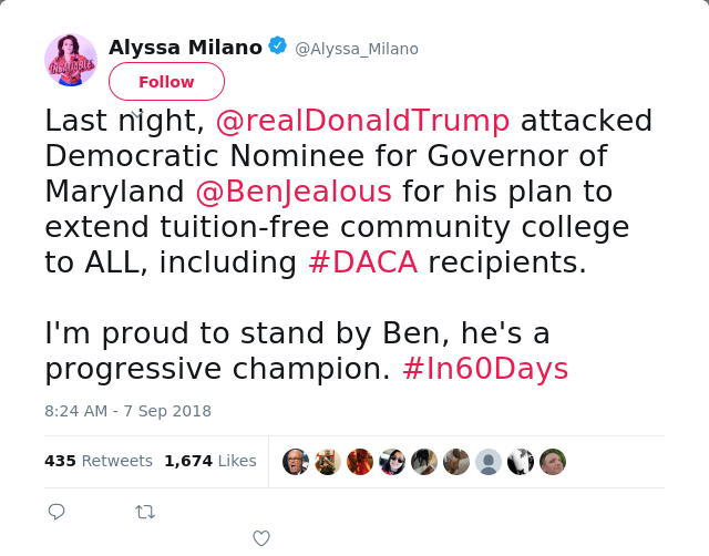 Last night, @realDonaldTrump attacked Democratic Nominee for Governor of Maryland @BenJealous for his plan to exten…