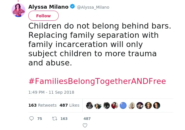 Children do not belong behind bars. Replacing family separation with family incarceration will only subject childre…