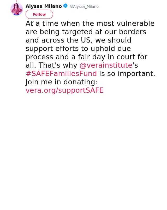 At a time when the most vulnerable are being targeted at our borders and across the US, we should support efforts t…