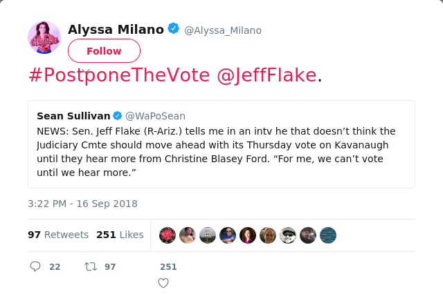 #PostponeTheVote @JeffFlake.