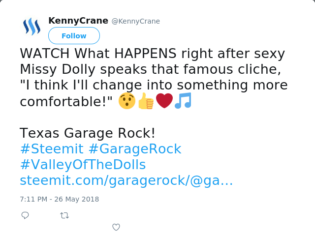 WATCH What HAPPENS right after sexy Missy Dolly speaks that famous cliche, "I think I'll change into something more…