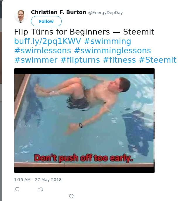 Flip Turns for Beginners — Steemit