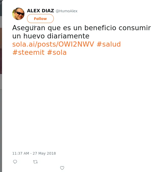 Aseguran que es un beneficio consumir un huevo diariamente