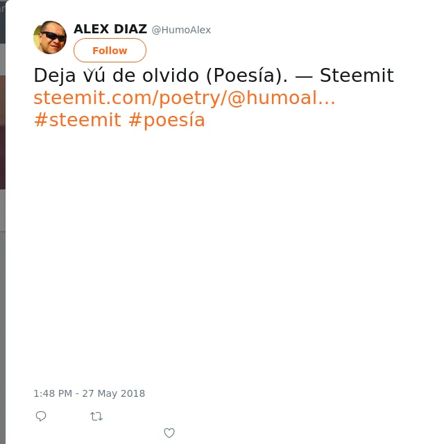 Deja vú de olvido (Poesía). — Steemit