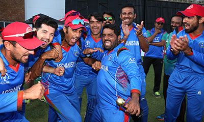 West Indies Crushed champion Afghanistan