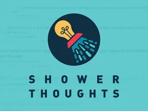 Problem einer Blockchain? Showerthoughts
