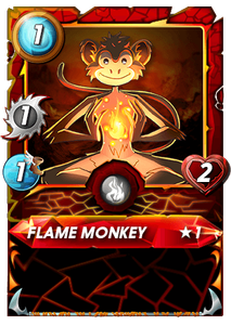 Splinterlands NEW Common Reward Card Discussion & Giveaway Episode 3: Flame Monkey