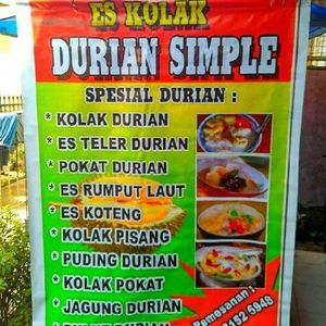 Review of Es Kolak Durian Simple Medan