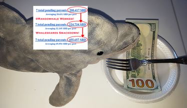 💲 Whaleshares 💲 are working great after the Hardfork (proof)