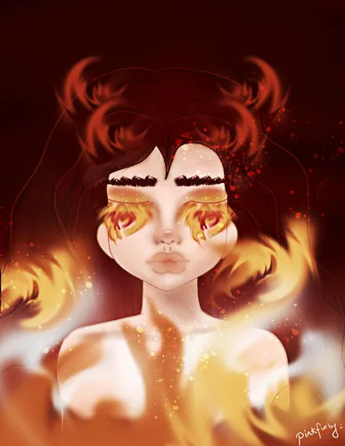 The Girl On Fire