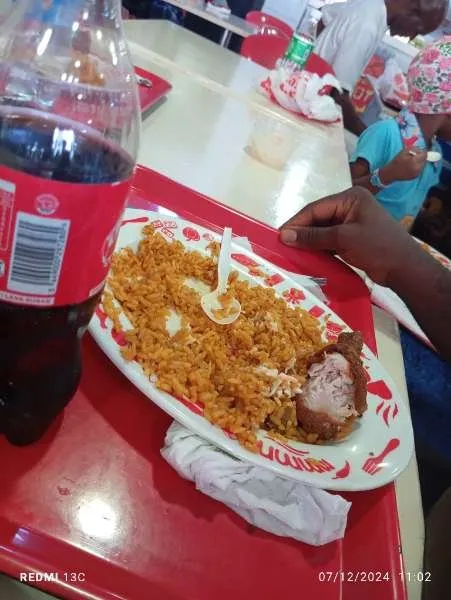 I visited Chicken Republic & paid Hive Dollars & here is my review