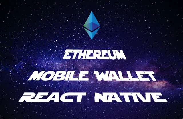 [React Native] 이더리움 모바일 지갑(Ethereum Mobile Wallet)  만들기 #4
