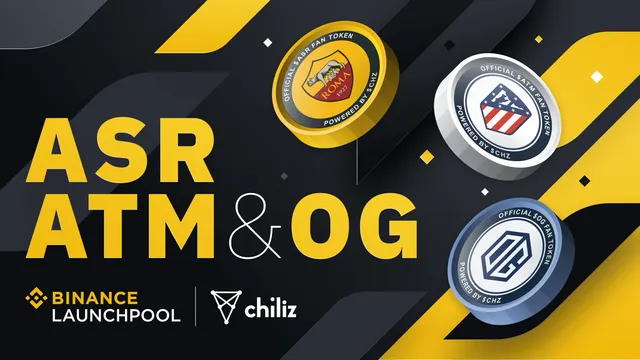 Added ASR/ATM/OG to Binance Launchpool