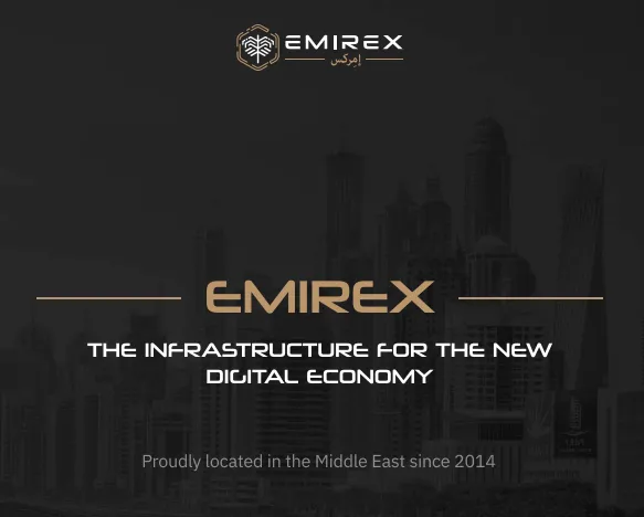 Emirex exchange-Infrastructure for the new digital economy!