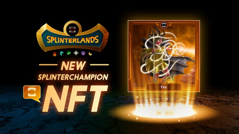 NFT Splinterchampion // Creación de @anikekirsten