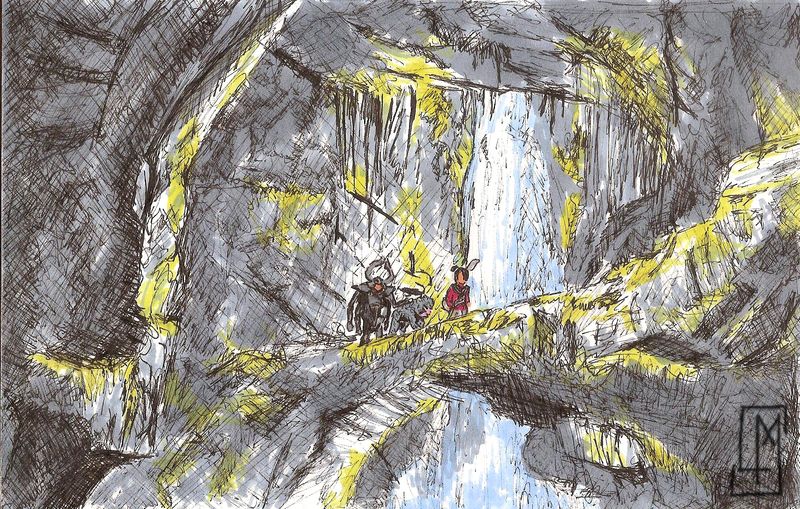 ⛩ Kubo and the two Strings Scene Reinterpretation ⛩🎨