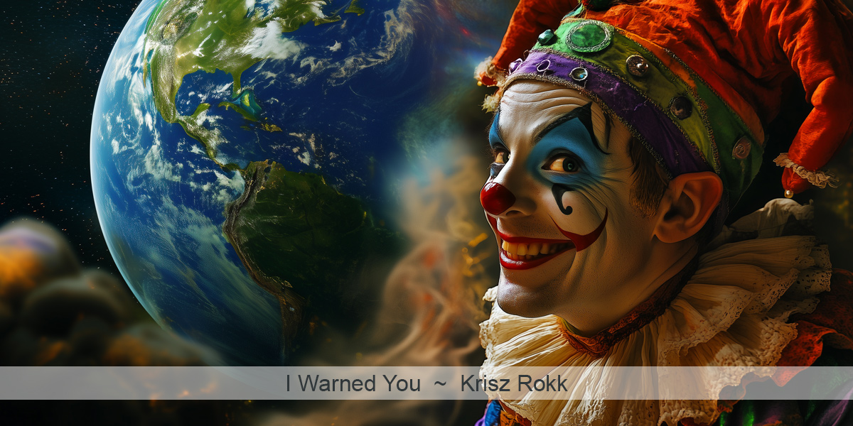 I Warned You - Original Poetry by Krisz Rokk