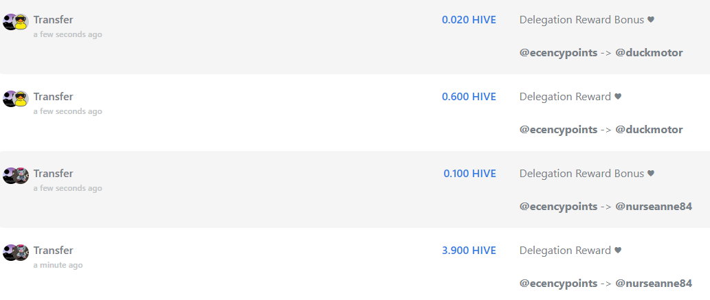 Hive Delegation Rewards - May 2025