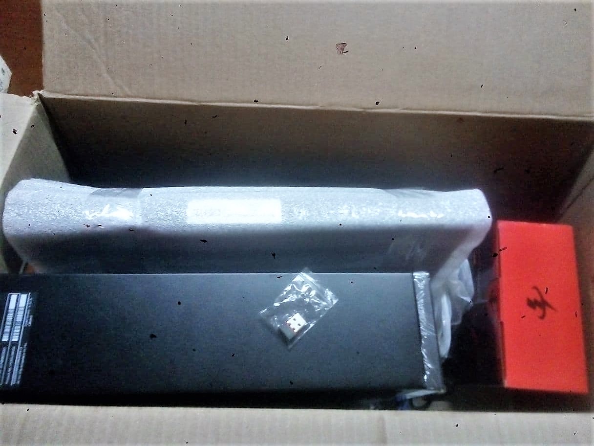 Open box