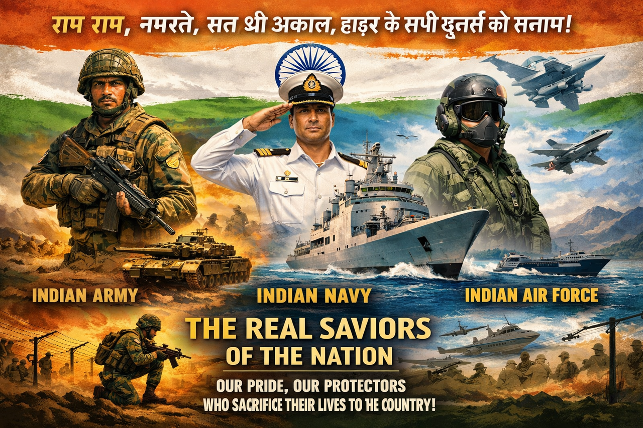 Are the armed forces real saviors of the nation?