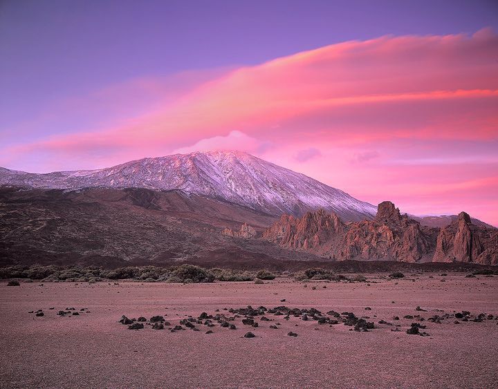 Sunny Tenerife landscape