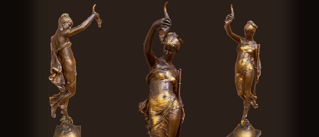 De la Fortune coulée dans le bronze