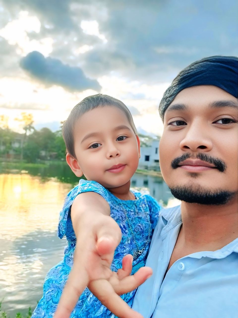 The feeling of a beautiful father-daughter moment.