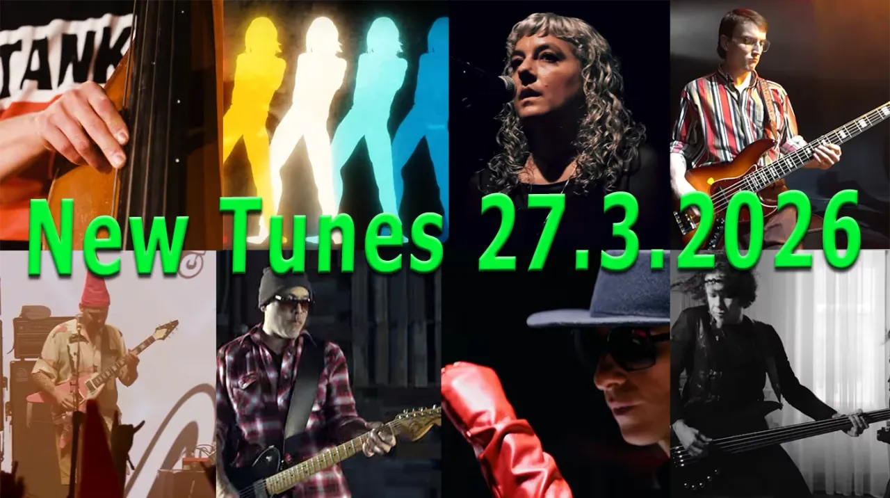 New Tunes 🎵 🎸 27.3.2026 🎤🎺