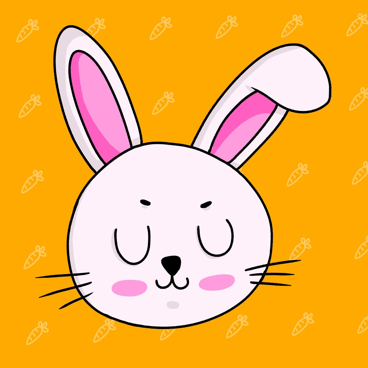 [EN/ES] Drawing a little rabbit (original art tutorial)
