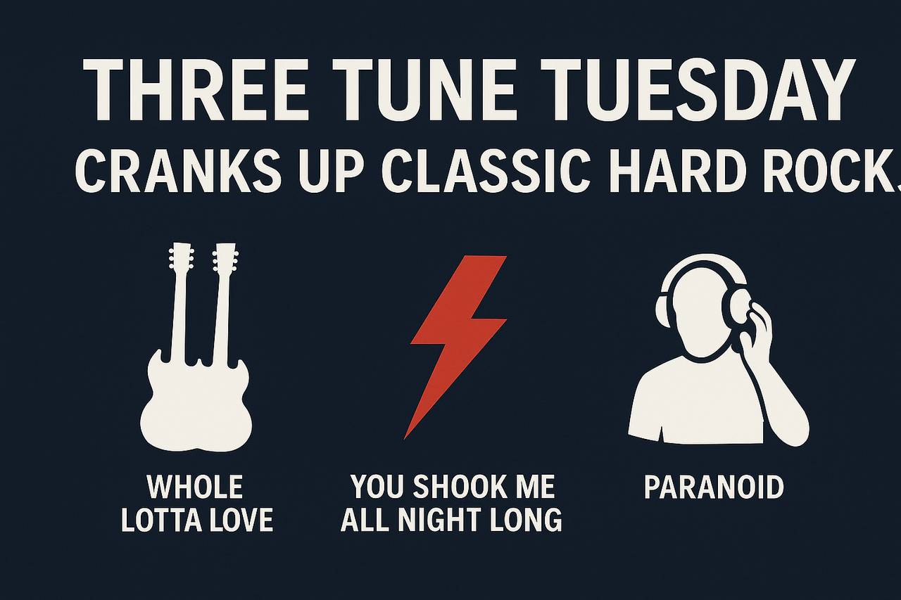Three Tune Tuesday Brings The Heart Of Hard Rock And Heavy Riffs Back To Life
