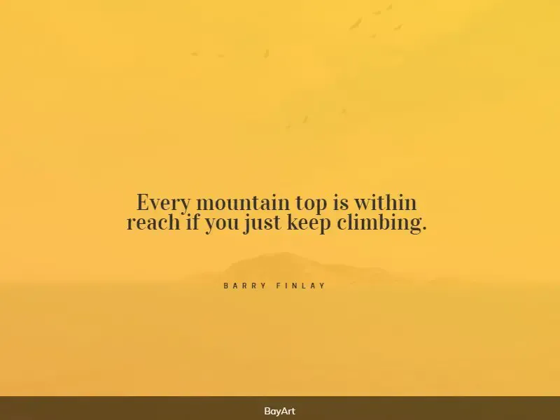 popular mountain quotes