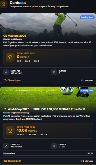 🏆 Sportsblock – The competitions that bring the spirit of sports to the blockchain.