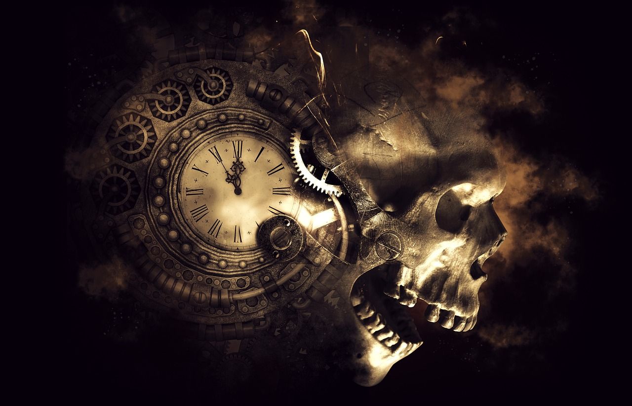 A death machine that tells when one is going to die
