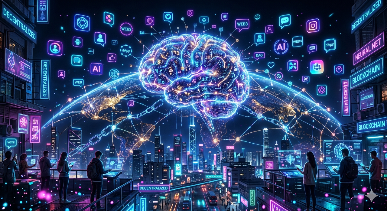 The Future of AI + Web3: How Decentralized Social Media Will Replace Traditional Platforms
