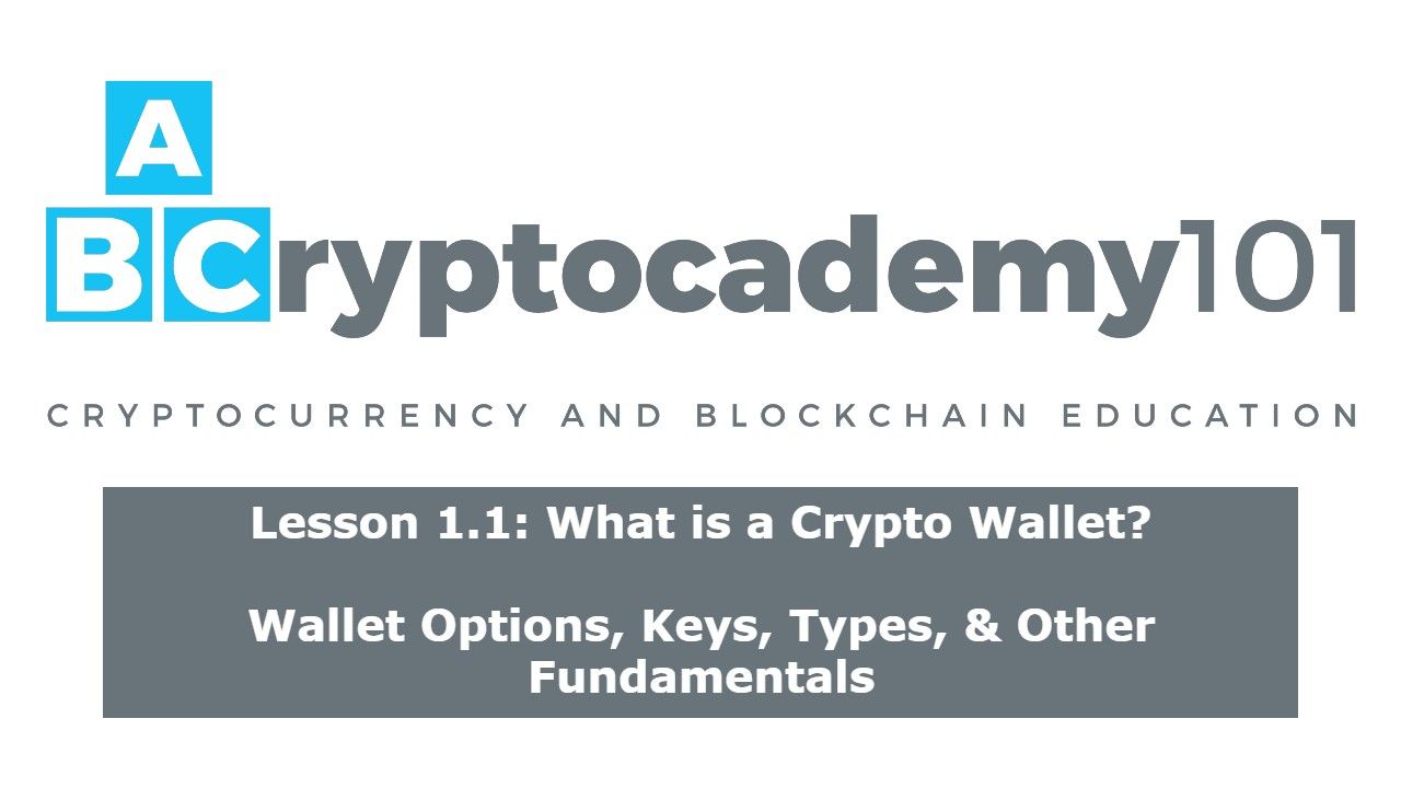 [Lesson 1.1] What Is a Crypto Wallet? | Hot vs. Cold Wallets, Public Keys, and Private Keys