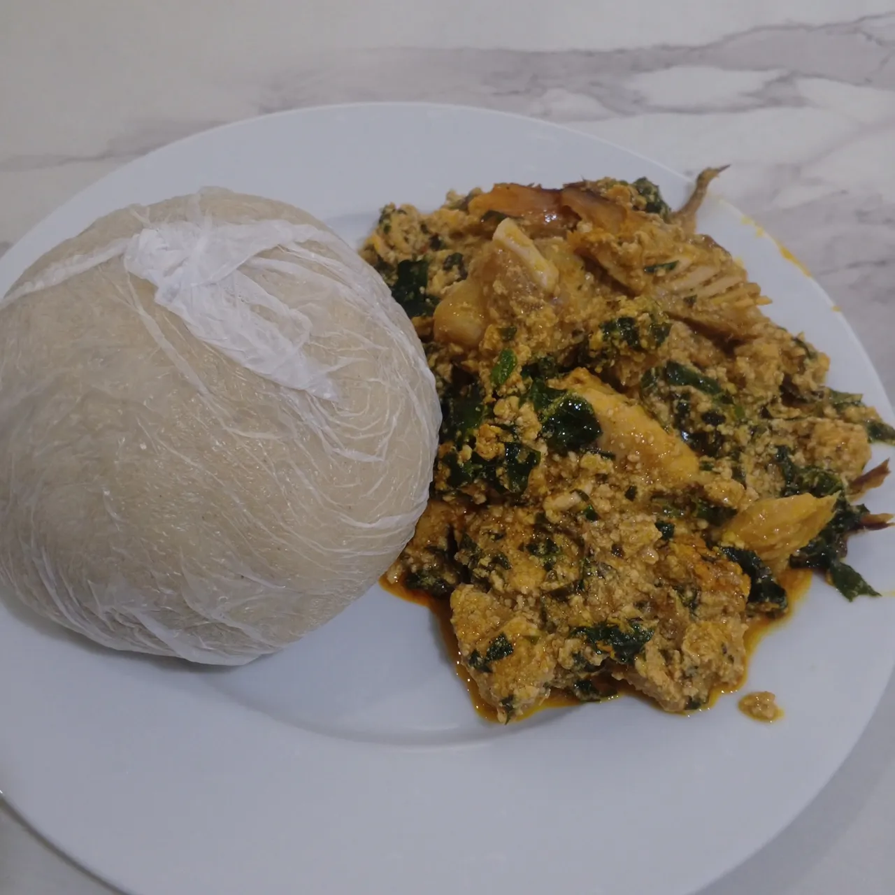 Homemade Egusi Soup and Swallow // Neoxian City Talent Hunt