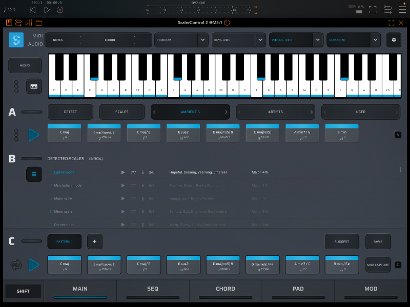 Scaler 2 chord progression fun