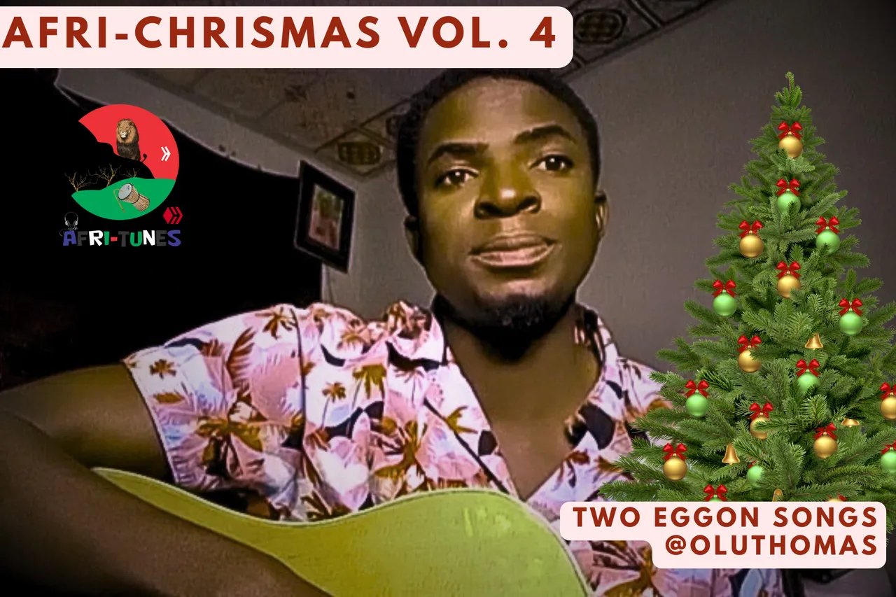 AFRI-Chrismas Volume 4 //Two Eggon Christmas Song// cover @oluthomas
