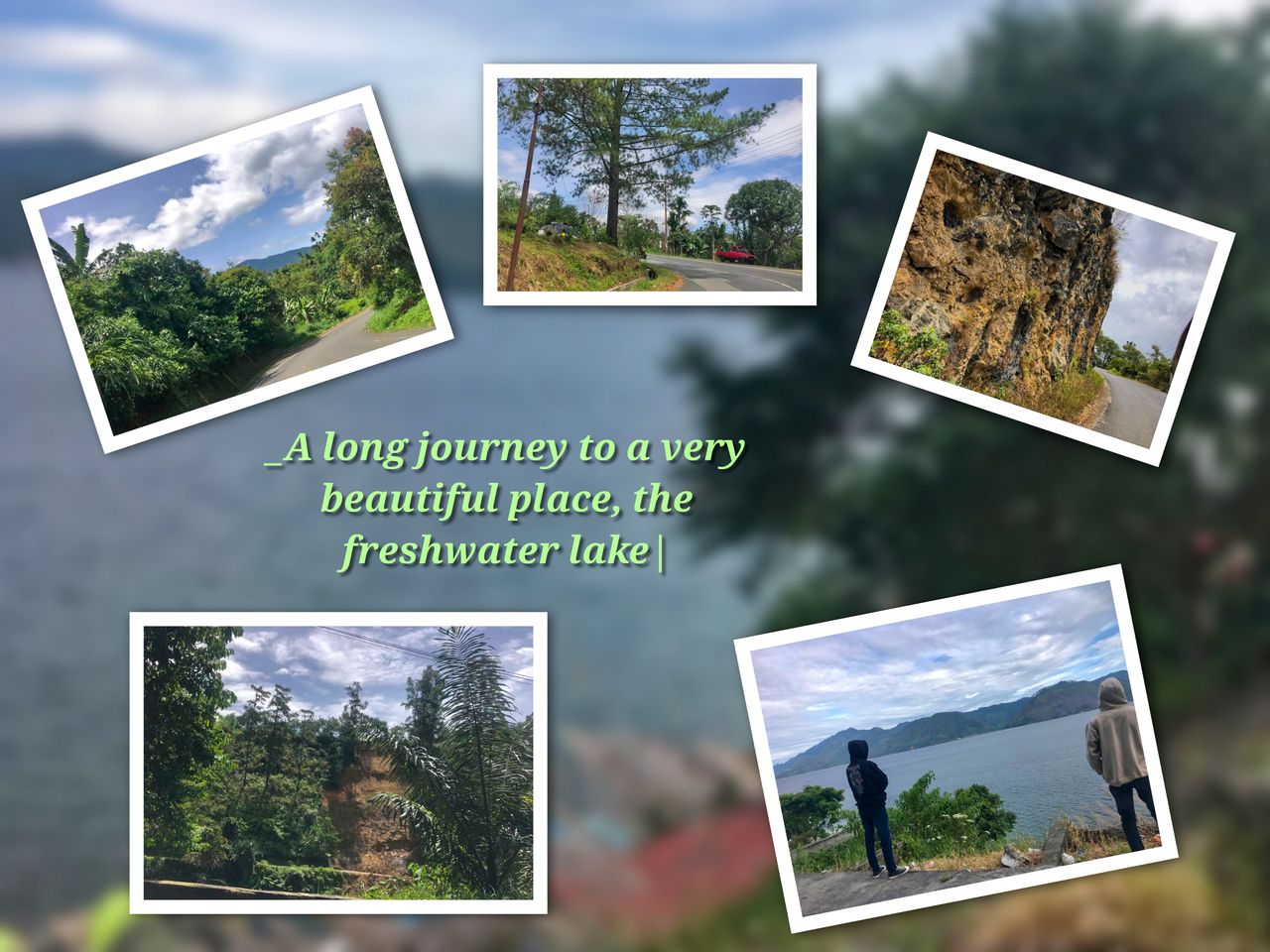 A long and challenging journey to visit a natural tourist destination, namely the very amazing Laut Tawar Lake.