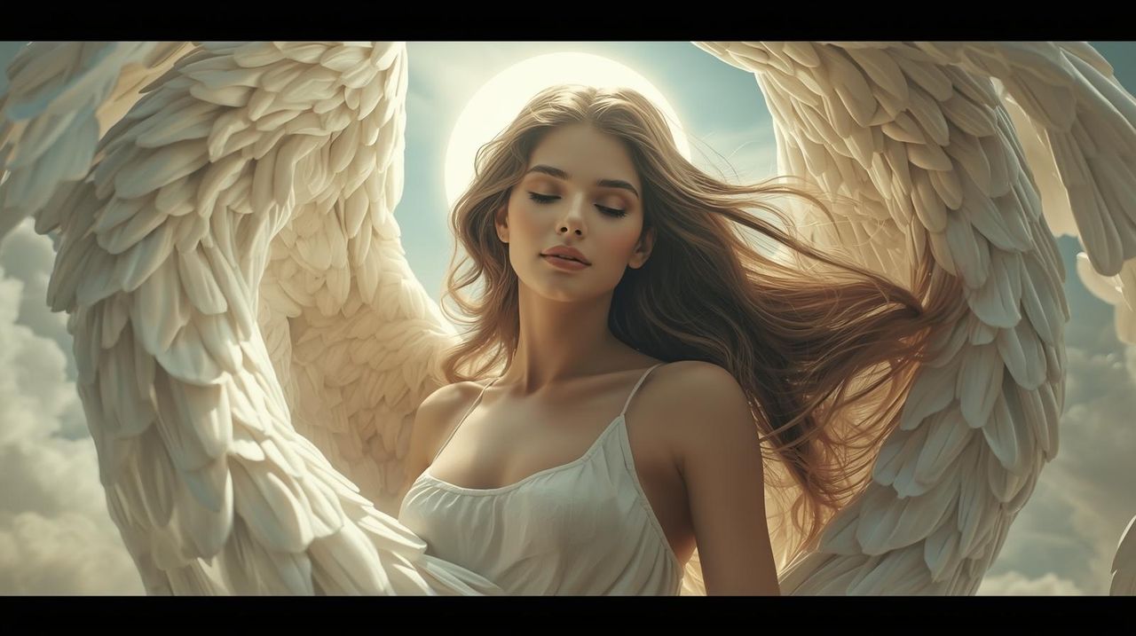 “From Abstract 3D Form to a Celestial Woman | My Cinema 4D to Canva AI Process"... (3D art #1492)...