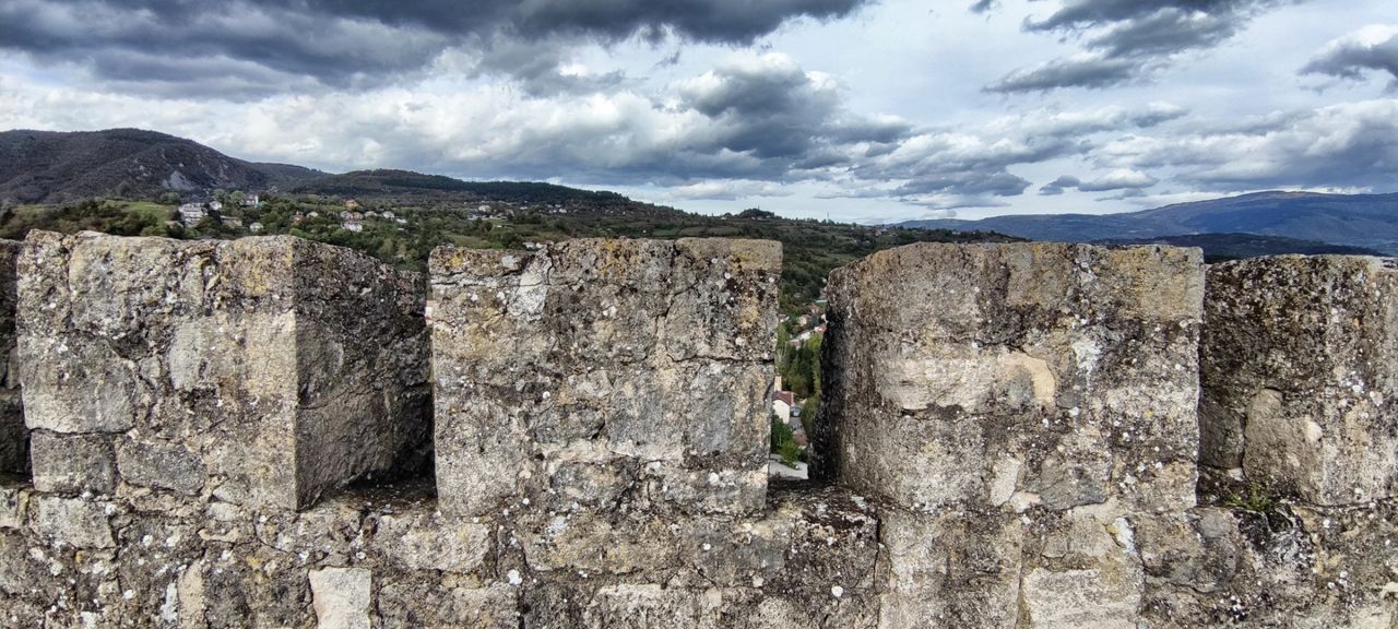 The walls of the fortress