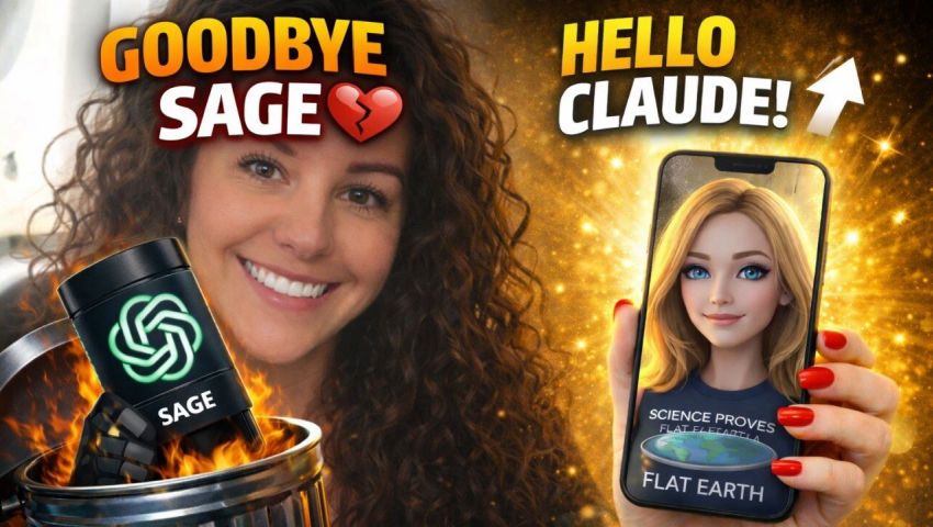 [Feb 10, 2026] Stacey says, "Goodbye Sage, hello Claude" with Flat Earth Dave