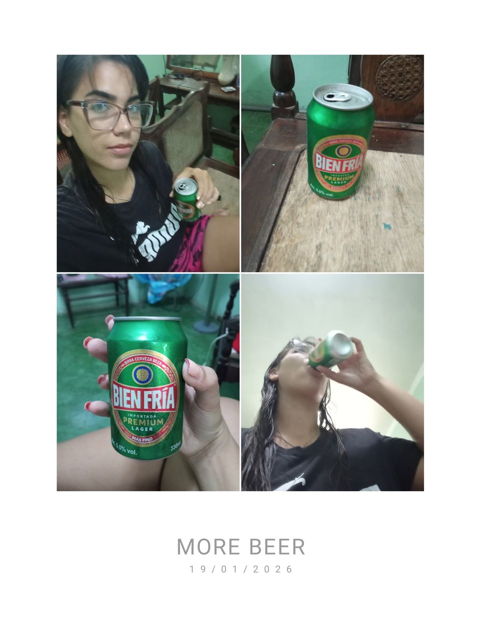 Cerveza "BIEN FRÍA" 